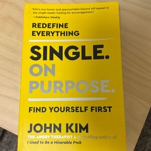 Book “Single. On Purpose”. By John Kim